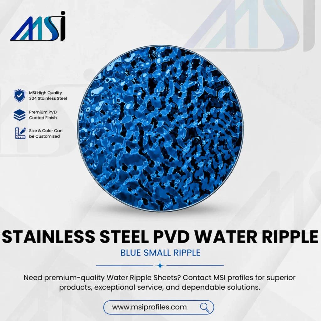 Blue Small Water Ripple - MSI