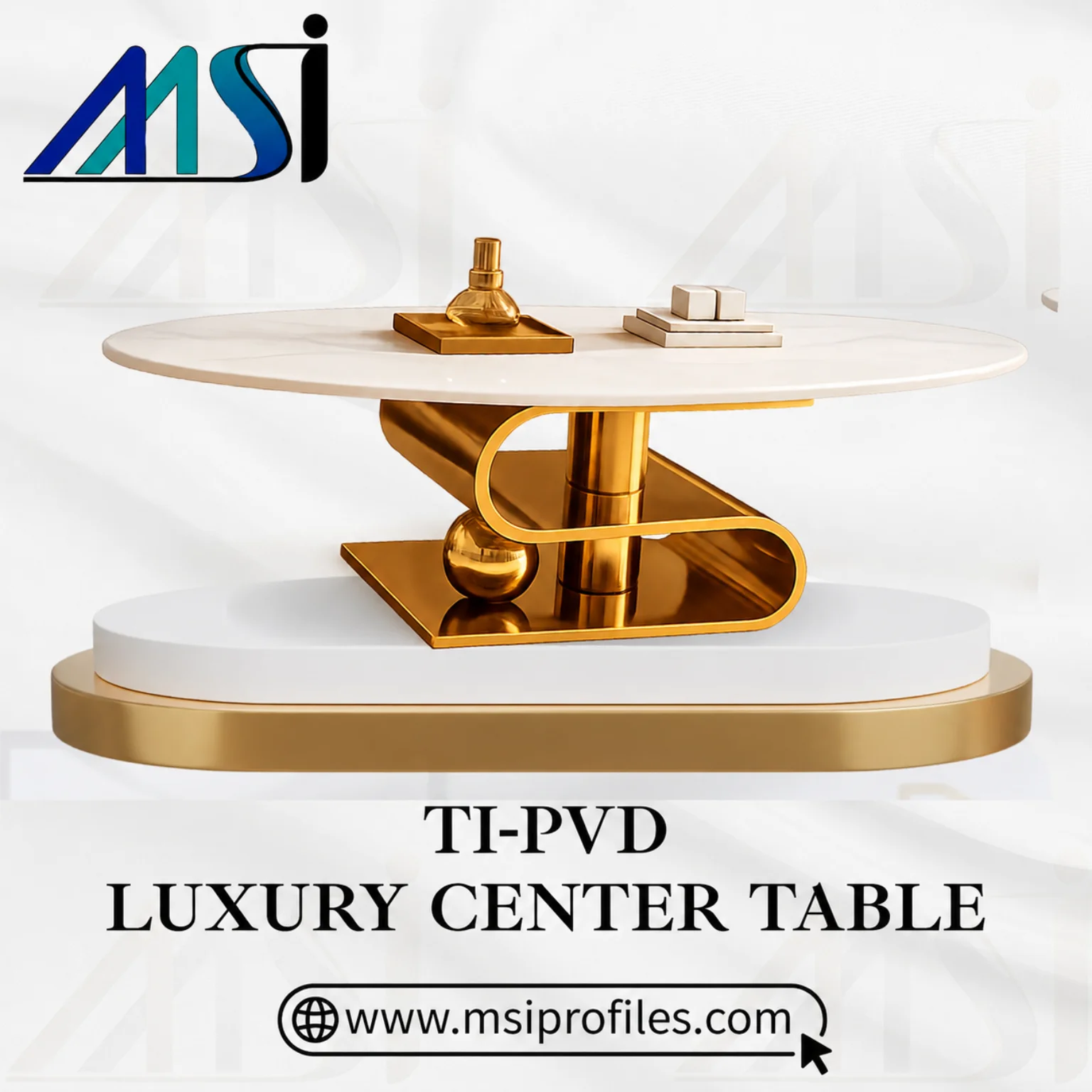 SS PVD Center Table - MSI Profiles