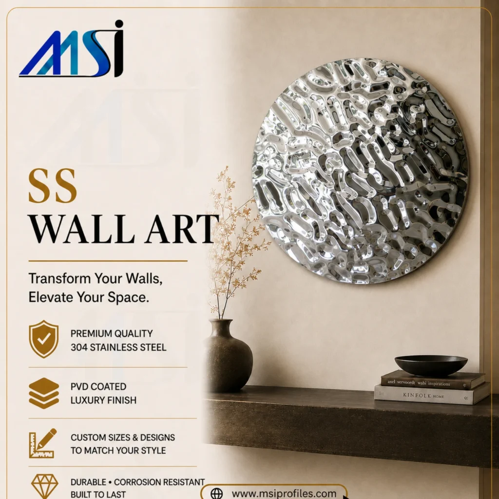 SS PVD Decorative Wall Art - MSI Profile