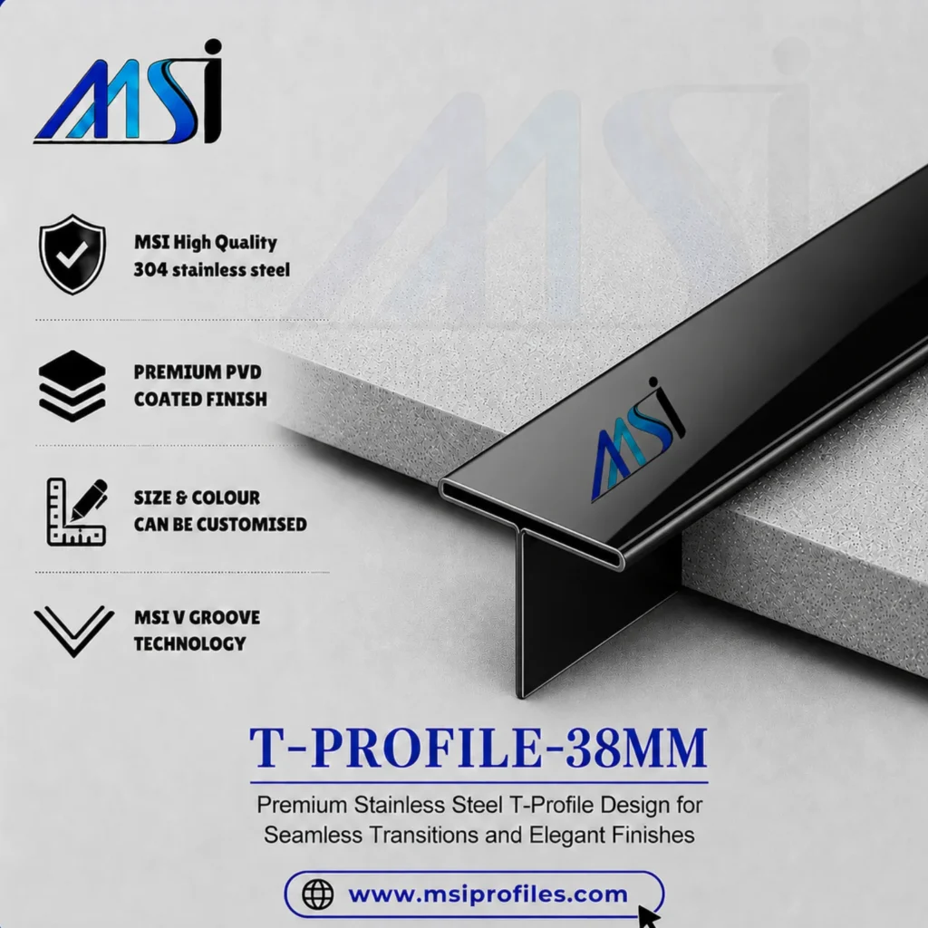 T Profile 38mm Black Mirror - MSI Profiles