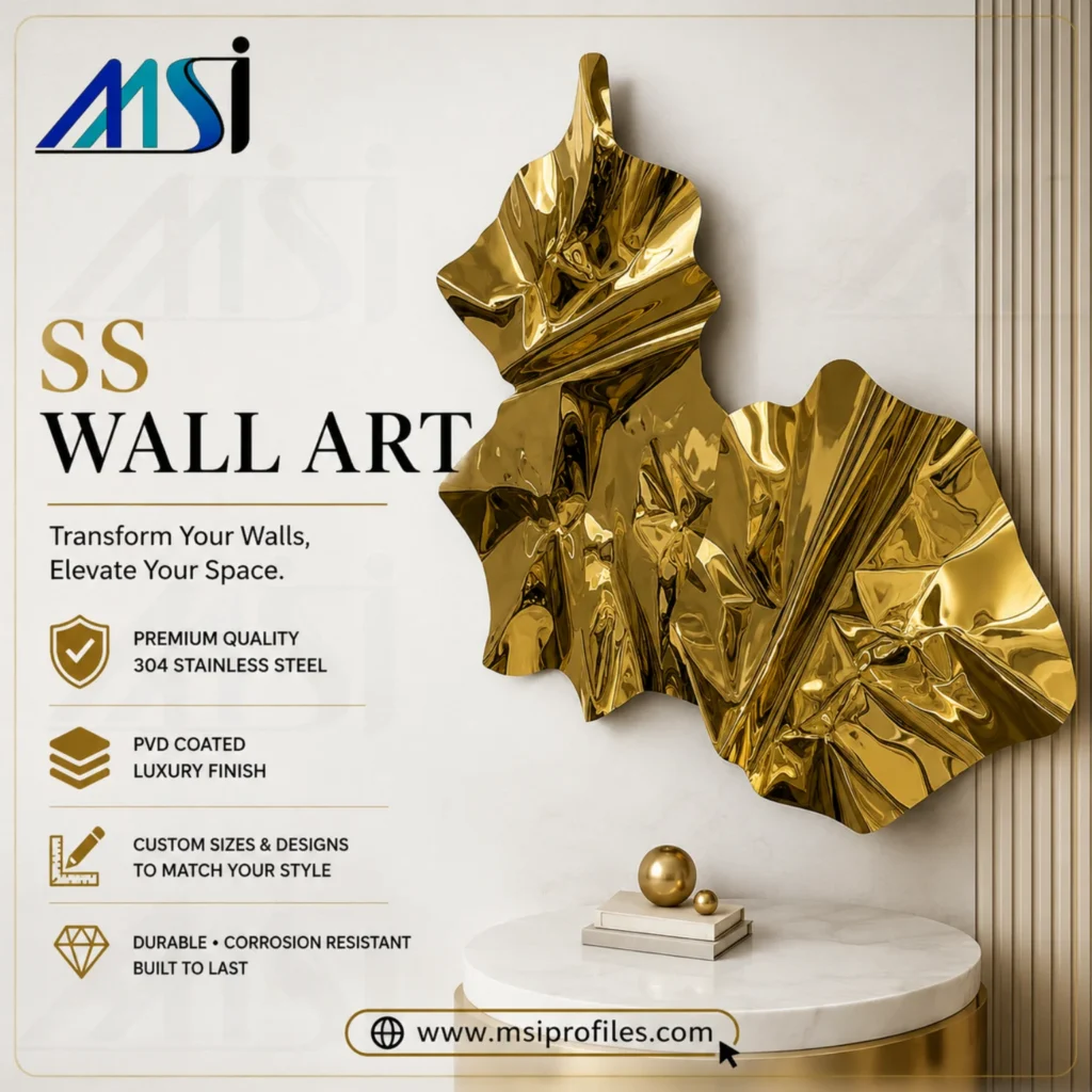 SS PVD Luxury Wall Art - MSI Profile